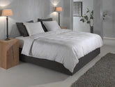 Dekbedovertrek Linea di Satinado Ash Grey - 100% Katoen-Satijn